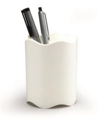 Driak na psacie potreby, plastov, DURABLE, "Trend", biely