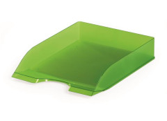 Odklada, plastov, DURABLE, "Basic", priehadn zelen