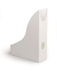 Zaklada, plastov, 73 mm, DURABLE, "Basic", biely