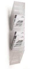 Stojan na prospekty, stojaci, nstenn, A4, DURABLE "FLEXIBOXX 12", priehadn