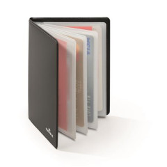 Ochrann obal, 8-kusov, na RFID karty, DURABLE, ierna