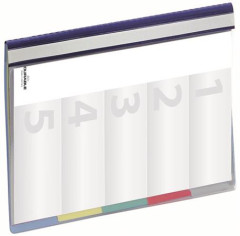 Rozraova, A4, 5-dielny, DURABLE "DIVISOFLEX"