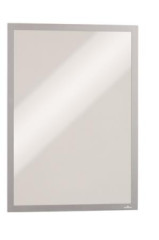 Informan panel, A3, magnetick, DURABLE "DURAFRAME MAGNETIC", strieborn