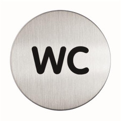 Informan piktogram, samolepiaci, DURABLE "WC"