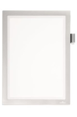 Informan panel, A4, samolepiaci, na psanie poznmok, DURABLE DURAFRAME "NOTE", strieborn