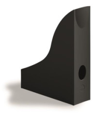 Zaklada, plastov, 73 mm, DURABLE "Eco", ierna
