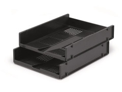 Odklada, plastov, DURABLE "Optimo", ierna