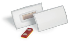 Visaka, s magnetom proti pretaniu, 75x40 mm, DURABLE "CLICK FOLD"