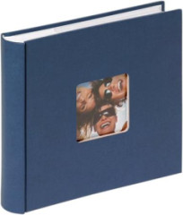 Fotoalbum, na 200 fotiek, 10x15 cm, "Walther Fun", tmavomodr