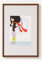 Obrazov rm, plast, 13x18 cm,  "New  Lifestyle",  bronzov