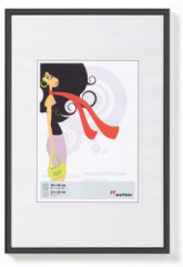 Obrazov rm, plastov, 13x18 cm,  "New  Lifestyle",  ierny