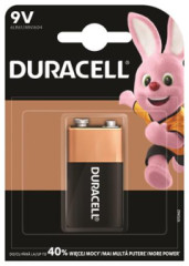 Batria, 9V, 1ks, DURACELL "Basic"