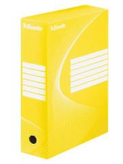 Archvny box, A4, 100 mm, kartn, ESSELTE "Boxycolor", lt