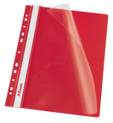 Rchloviaza, s eurodierovanm, PP, A4, ESSELTE, VIVIDA, erven