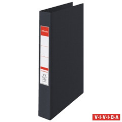 Krkov ann, 4 krky, 42 mm, A4, PP, ESSELTE "Standard", Vivida ierny
