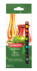 Olejov kriedy, DERWENT "Academy", 12 rznych farieb
