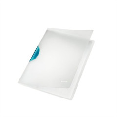 Rchloviaza, s klipom, PP, A4, LEITZ "ColorClip Magic", svetlomodr