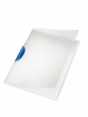 Rchloviaza, s klipom, PP, A4, LEITZ "ColorClip Magic", modr
