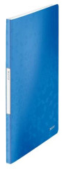 Prezentan doska, 20 vreciek, A4, LEITZ "Wow", modr