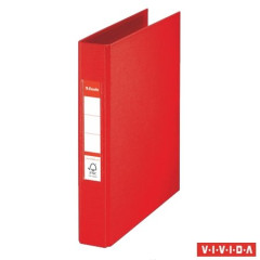 Krkov ann, 2 krky, 42 mm, A5, PP, ESSELTE "Standard", Vivida erven