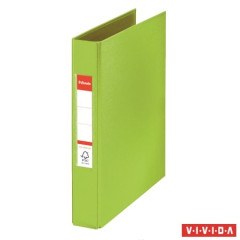 Krkov ann, 2 krky, 42 mm, A5, PP, ESSELTE "Standard", Vivida zelen