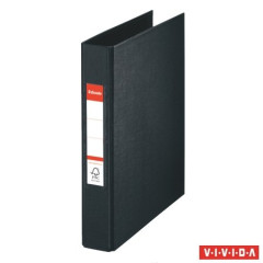 Krkov ann, 2 krky, 42 mm, A5, PP, ESSELTE "Standard", Vivida ierny