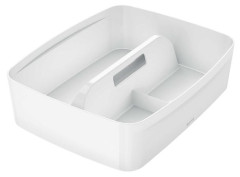 Organizan tcka, s rkou, vek, LEITZ "MyBox", biela