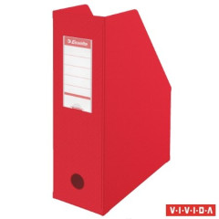 Zaklada, PVC/kartn, 100 mm, skladaten, ESSELTE, Vivida erven