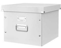Archivan krabica, na zvesn zakladacie dosky, LEITZ "Click&Store", biela