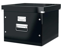Archivan krabica, na zvesn zakladacie dosky, LEITZ "Click&Store", ierna