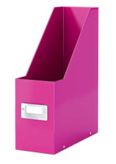 Zaklada, PP/kartn, 95 mm, LEITZ "Click&Store", ruov