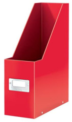 Zaklada, PP/kartn, 95 mm, LEITZ "Click&Store", erven