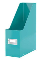 Zaklada, PP/kartn, 95 mm, LEITZ "Click&Store", adovo modr