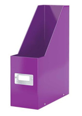 Zaklada, PP/kartn, 95 mm, LEITZ "Click&Store", fialov