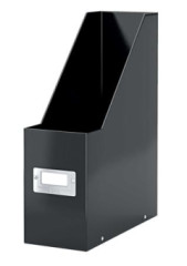 Zaklada, PP/kartn, 95 mm, LEITZ "Click&Store", ierna