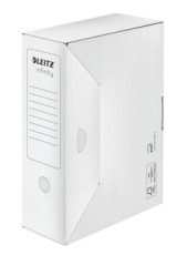 Archvny box, A4, 100 mm, LEITZ "Infinity", biely