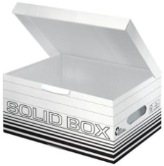 Archvny kontajner, S vekos, LEITZ "Solid", biela