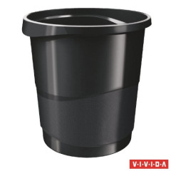 Odpadkov k, 14 l, ESSELTE "Europost", Vivida ierna