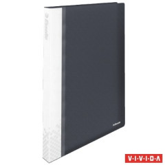 Katalgov kniha, 40 zloiek, A4, tvrd oblka, ESSELTE "Vivida", ierna
