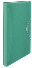 Harmonikov doska, A4, PP, 6 priehradiek,  ESSELTE "Colour`Breeze", zelen