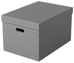 lon box, ve. L, ESSELTE "Home", siv
