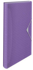 Harmonikov doska, A4, PP, 6 priehradiek, ESSELTE "Colour`Breeze", levanduov
