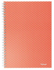 pirlov zoit, A5, tvorekov, 80 listov, ESSELTE  "Colour`Breeze", koralov