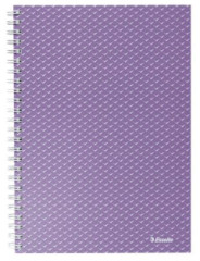 pirlov zoit, A5, tvorekov, 80 listov, ESSELTE  "Colour`Breeze", levandua
