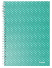 pirlov zoit, A5, linajkov, 80 listov, ESSELTE  "Colour`Breeze", zelen