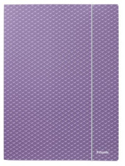 Doska s gumikou, kartnov, A4, ESSELTE "Colour`Breeze", levanduov
