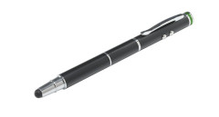 Dotykov pero, na dotykov obrazovky, 4v1, LEITZ "Stylus", ierne
