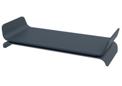 Stojan pod monitor, LEITZ "Ergo", tmavosiv