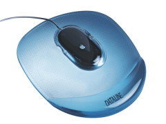Podloka pod my, glov, ESSELTE "Crystal", priehadn modr