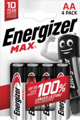 Batrie, AA, tukov, 4 ks, ENERGIZER "Max"